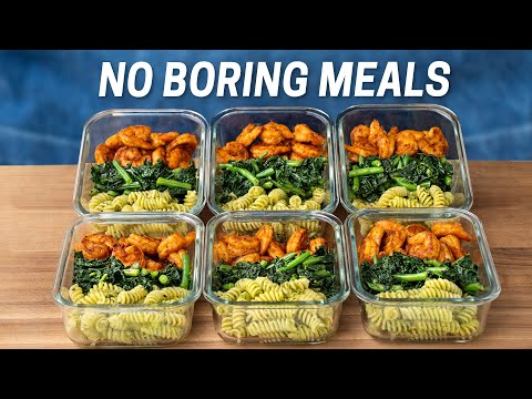 Healthy Meal Prep that ACTUALLY Tastes Good
