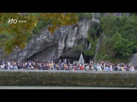 Chapelet du 3 septembre 2023 à Lourdes