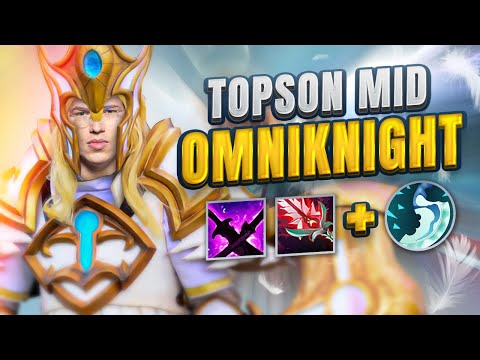 TOPSON breaking the META - Carry Omniknight Mid