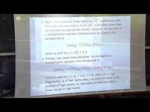 Andras Vasy - Quasilinear waves and trapping: Kerr‐de Sitter space
