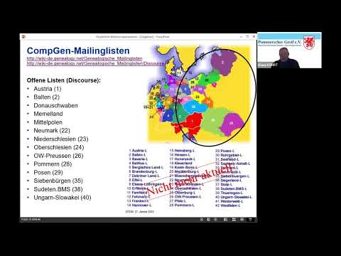 Online-Stammtisch Familienforschung - 27.01.2022: ehemalige deutsche Ostgebiete