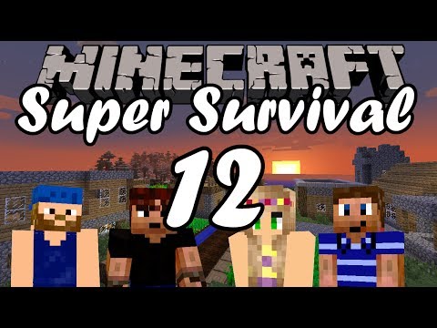 Minecraft: Super Survival Ep. 12 - Home Defense (Modded SMP)