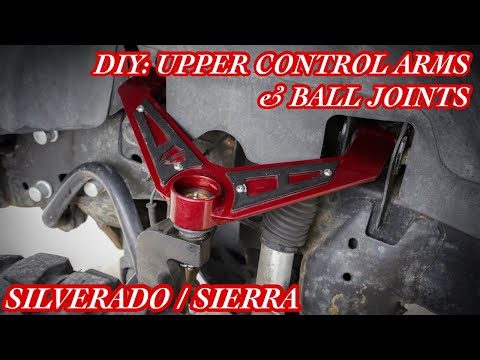 Installing Upper Control Arms and Ball Joints on a Silverado/Sierra Duramax!
