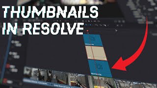 Using Resolve to make YouTube Thumbnails - Speed Edit