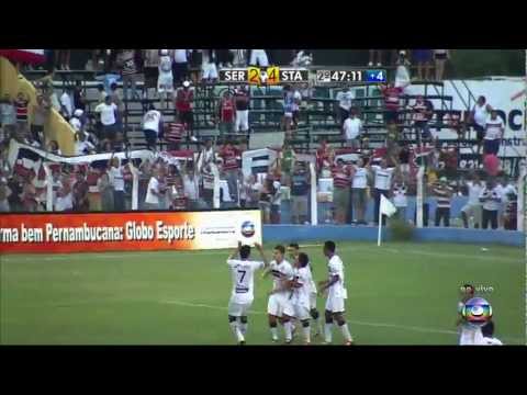 Pernambucano 2012: Serra Talhada 2 x 4 Santa Cruz (Melhores Momentos) - Globo Nordeste HDTV