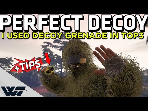THIS PERFECT TOP 3 DECOY - Tips&Tricks To Using Decoys Effectively - PUBG