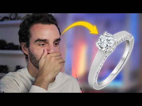 Voici un vrai diamant au microscope !