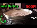 DIY Sand Battery Air Heaters! w/heat powered fans! no electricity needed! sand battery room heater!