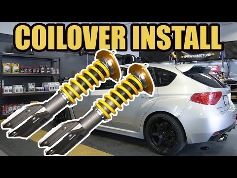 How To: Install Coilovers on Your Subaru WRX / STi