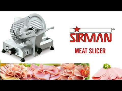 Meat slicer machine topaz 195, 250 mm