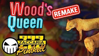 Wood's Queen REMAKE (2019) - Zaccaria Pinball - Crow Pinball