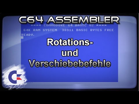 C64 Assembler Tutorial $0005 Rotations-/Verschiebebefehle