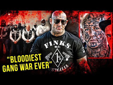 The Most Dangerous Motorcycle Gang War | Rock Machine MC vs Rebels MC