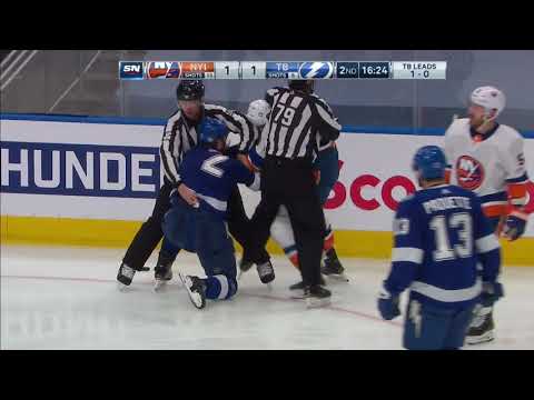 NHL Fight - Islanders vs Lightning - 2020 09 09