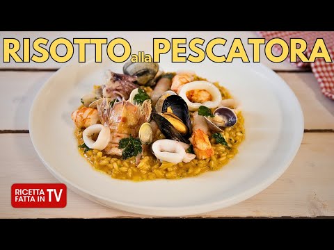 RISOTTO ALLA PESCATORA dello CHEF DAVID FIORDIGIGLIO - Ricetta TV Fatto in Casa per Voi