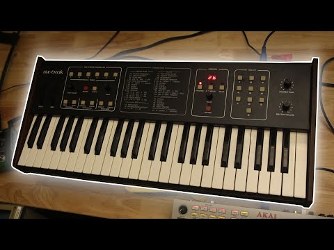 Sequential Six-Trak 49-Key 6-Voice Polyphonic Synthesizer 1984 - 1985 - Black with Wood Sides image 9