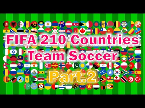FIFA 210 Countries Team Marble Soccer Part.2 (Qualifying League1 Group B) | Marble Factory