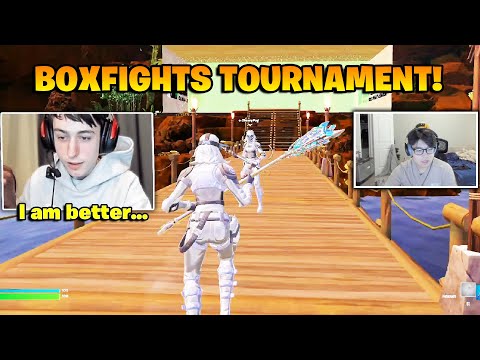 Peterbot Shows Khanada who the BOXFIGHT KING! is in a 2v2 Tournament with his FNCS Pickaxe