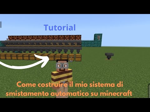 Come costruire il mio sistema di smistamento automatico su Minecraft