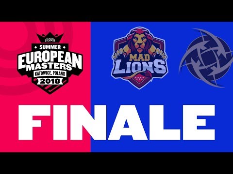 EU Masters Sezona 2 FINALE - Mad Lions vs NiP | Bo5