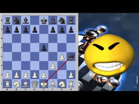 The Fool's Mate (Checkmate in 2 moves)