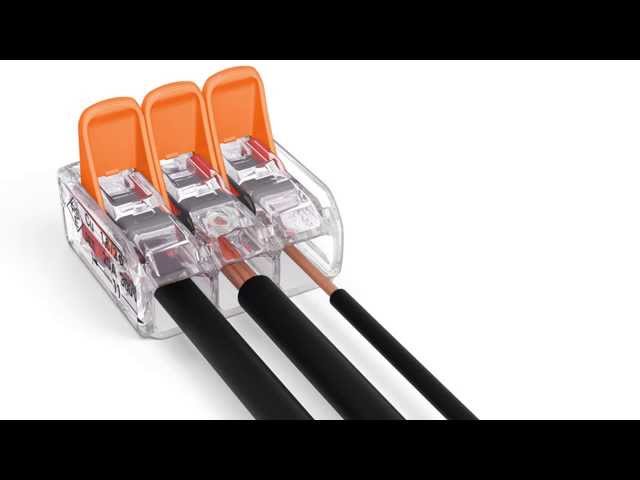 موصل أسلاك 3 مداخل wire connector