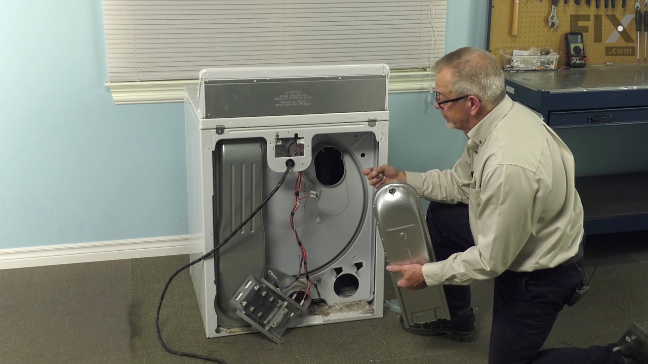 Replacing your Whirlpool Dryer Box, Heater