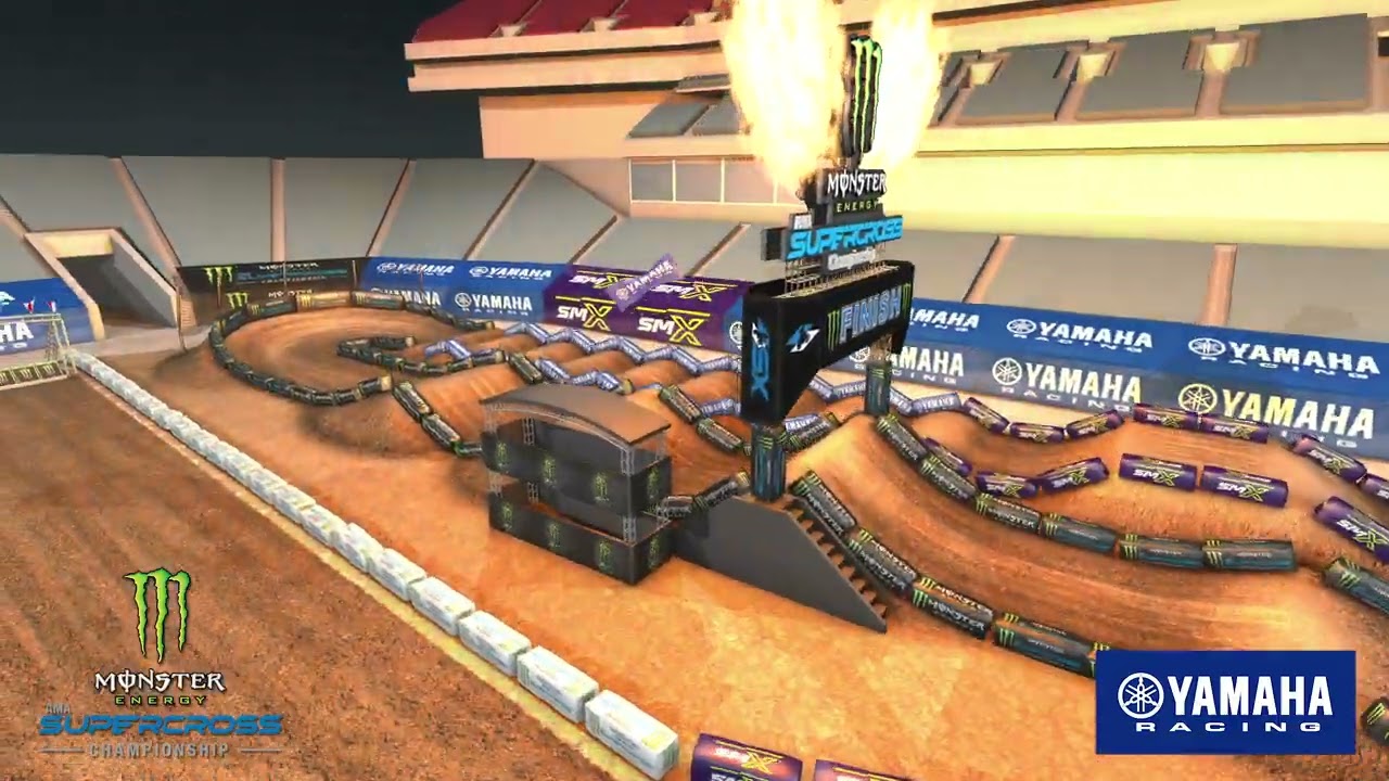 2026 SuperMotocross Rd 2 | San Diego | Yamaha Track Map