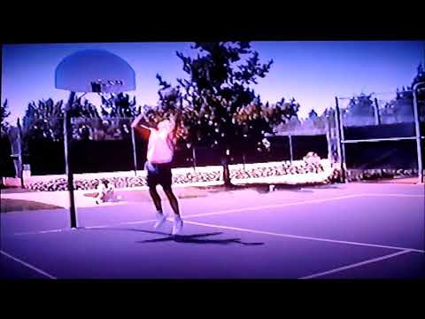 John Needham Sr dunking at 21 years old