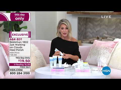 Beekman 1802 2pack Goat Milk Walking on Clouds Heel Poli...