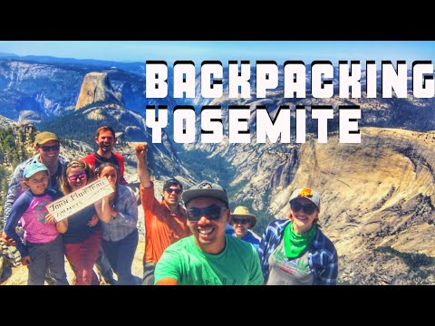 Cinematic Backpacking from Tuolumne meadow to Yosemite Valley