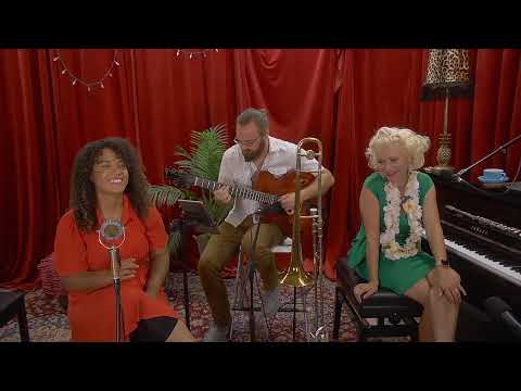 Gunhild Carling  with guest Stella  Heath and Kevan Smedt