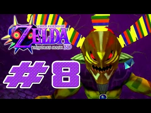 The Legend of Zelda Majora's Mask 3D - 100% Walkthrough Part 8 Woodfall Temple [HD]