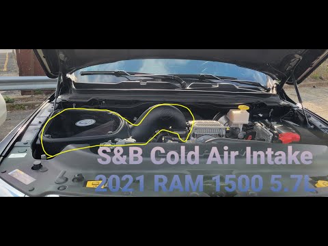 S&B Cold Air Intake 2021 RAM 1500 5.7l etorque
