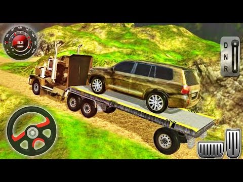 US Army Transport Drive Simulator - Offroad Prado Cruiser Driving - Android GamePlay