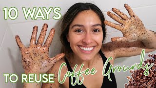 10 Ways to Reuse Coffee Grounds (or Coffee Grinds…)