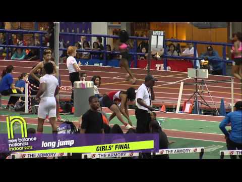 Girls 200m Heat 5 - New Balance Indoor Nationals 2012