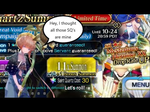 [FGO NA] Using my Van Gogh Rolls for Yuyu