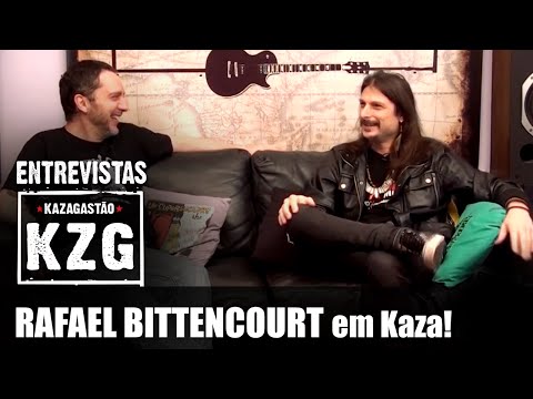 RAFAEL BITTENCOURT (ANGRA) em Kaza! - entrevistado por Gastão Moreira