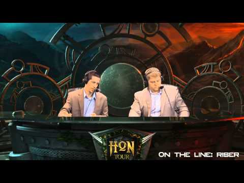 HoN tour Cycle 3 Diamond Losers Finals Pregame Interview - [TteS]Riser_