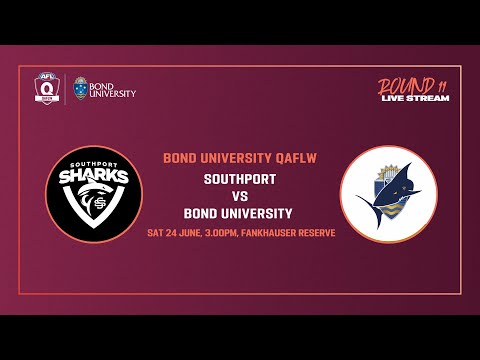 LIVE QAFLW ROUND 11 - Southport v Bond University