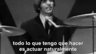 the Beatles - Act Naturally (Subtitulado al Español)