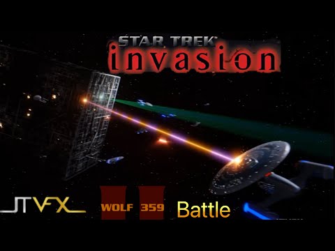 STAR TREK INVASION Parts 1 & 2 (Wolf 359 Battle) Full Movie 
