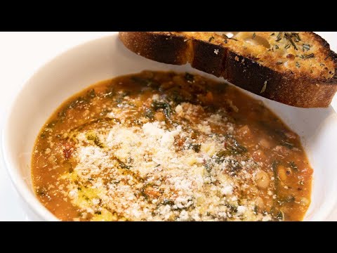 White Bean and Kale Soup Recipe! A winter Favorite! | Chef Capon