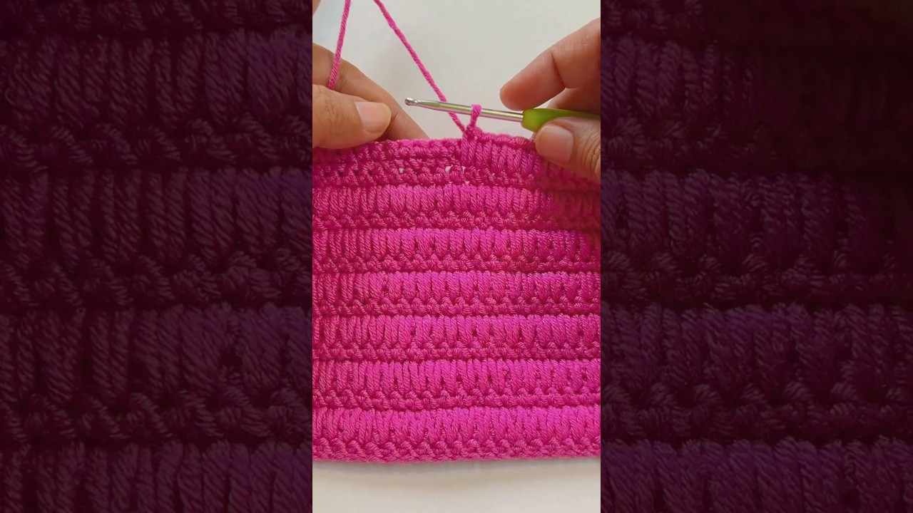 EASY Crochet Pattern for Beginners! 🌸 Crochet Stitch for Baby Blanket, Bag & Scarf