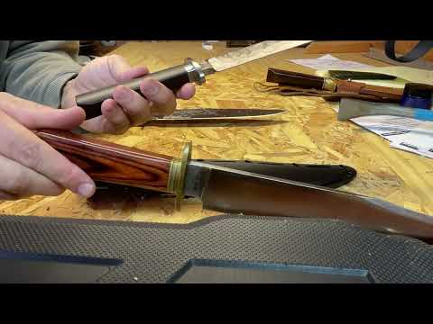 3v Cold Steel Laredo Bowie, Compared to Bark River Bowie