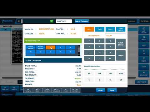 Supermarket Billing Software