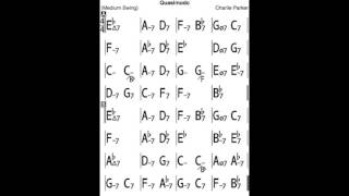 Quasimodo(Ch.Parker) backing track