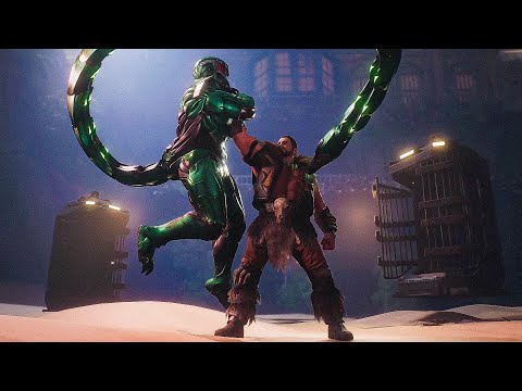 Kraven the Hunter kills Scorpion - Spider-Man 2