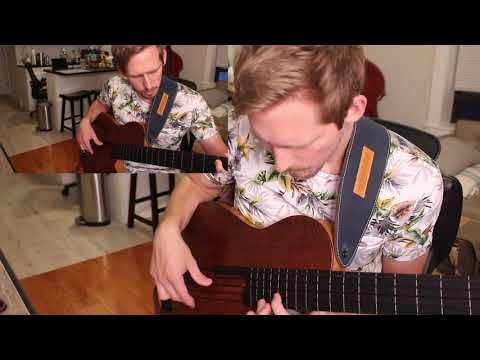 Jeff Dingler Fretless Bass - Multitrack Fingerstyle Chord Jam